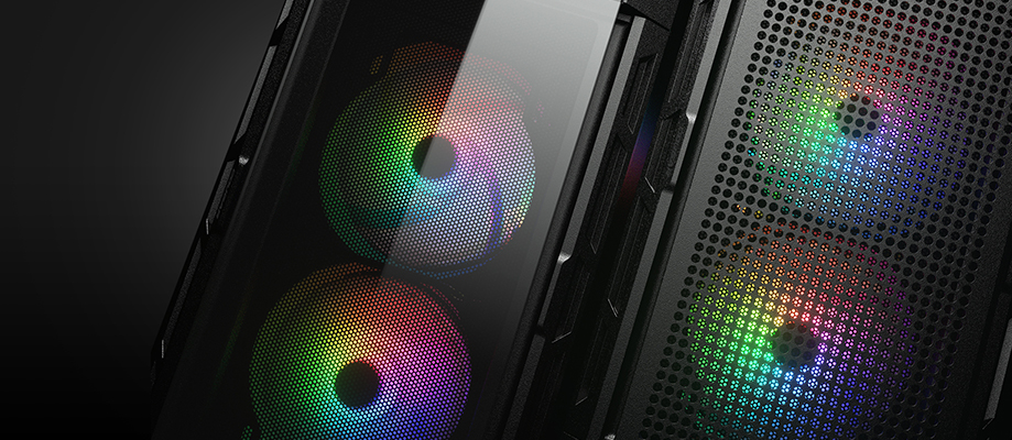 Cougar Duoface Black Mid Tower Computer Cases